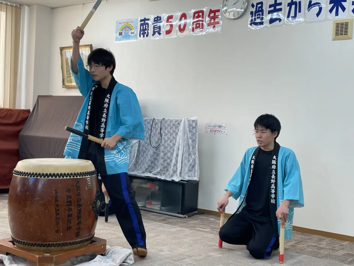 和太鼓部 オープニングアクト | 大阪府立長野高等学校